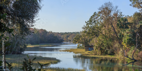 Εκτύπωση καμβά Natural Spring Fed River Florida