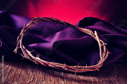 Obraz na plátně the crown of thorns of Jesus Christ