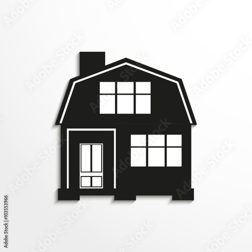 House. Vector icon.