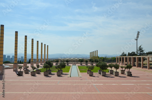 Stade olympique Lluís-Companys, Barcelone, Espagne