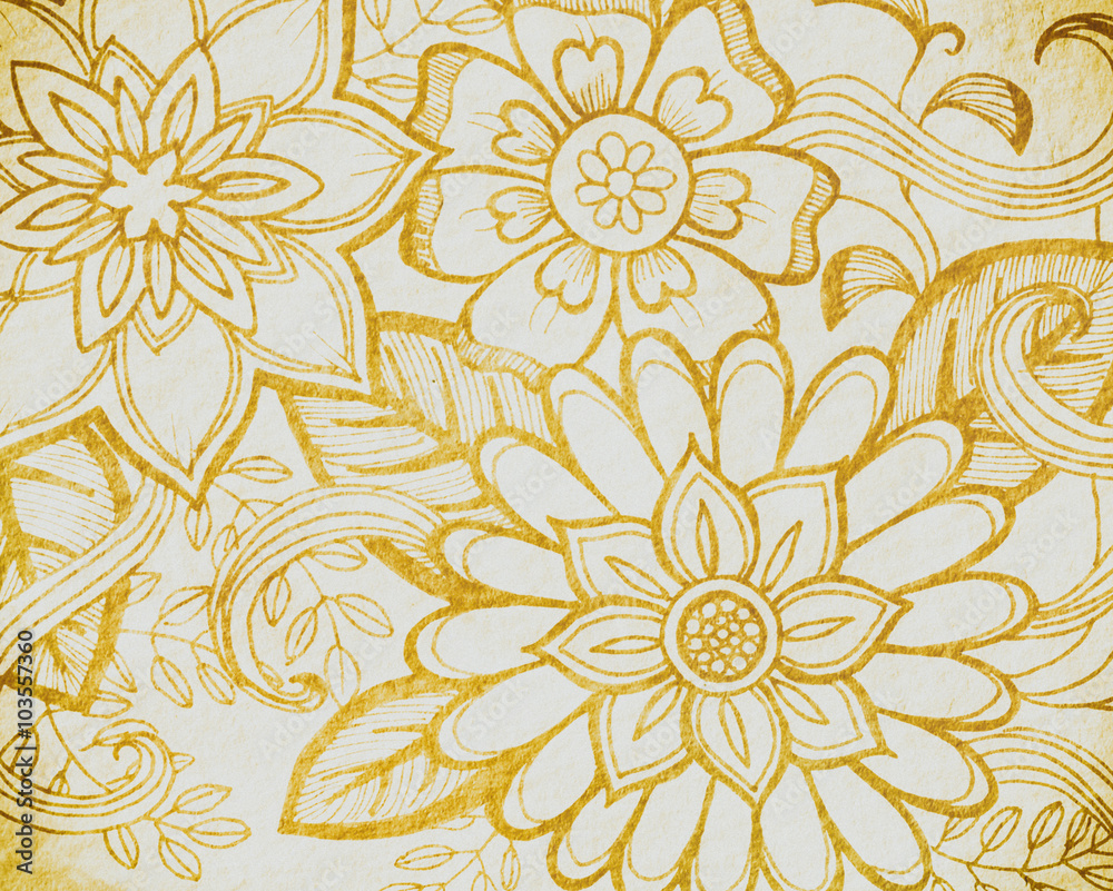 Hãy chiêm ngưỡng mẫu hoa vàng trên nền màu be hoặc kem. Sắc màu hài hòa đan xen cùng vẻ đẹp ấn tượng của bông hoa tạo nên một tác phẩm nghệ thuật tuyệt đẹp. Bức ảnh sẽ dẫn bạn vào một thế giới đầy nhiệt huyết và sự sáng tạo.