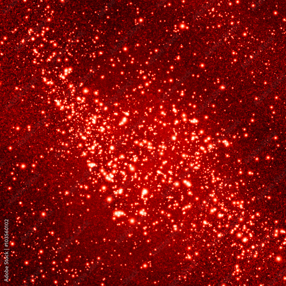 Glittering red background Glittering red background