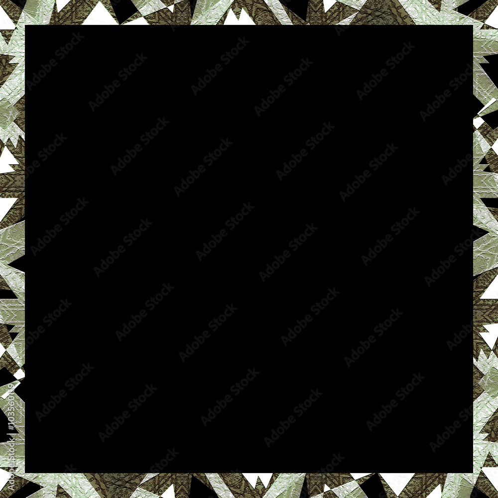 Modern Camouflage Background Frame