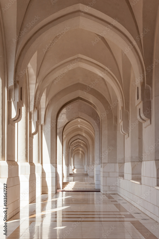 Obraz premium Brama w Muscat, Oman