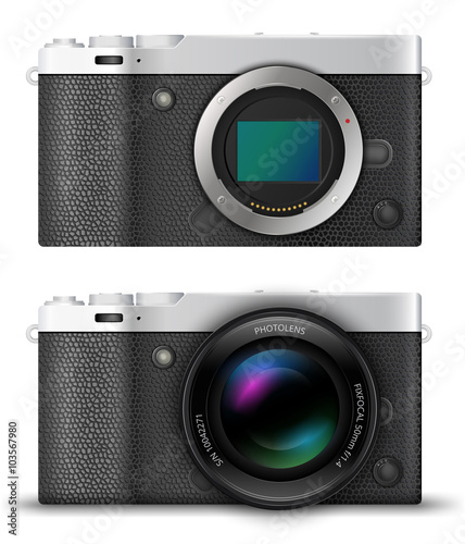 Mirrorless compact camera