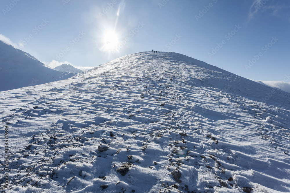 Tatry zachodnie zimą
