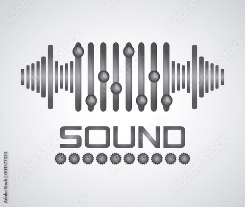 Sound icon design 
