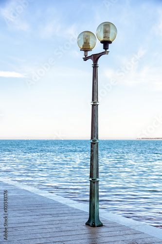 Lamp at the beach