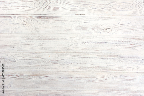 Distressed and Weathered White Wood Background