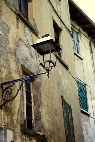 Lake Como. Summer time. European vacation, living life style, architecture and travel concept.