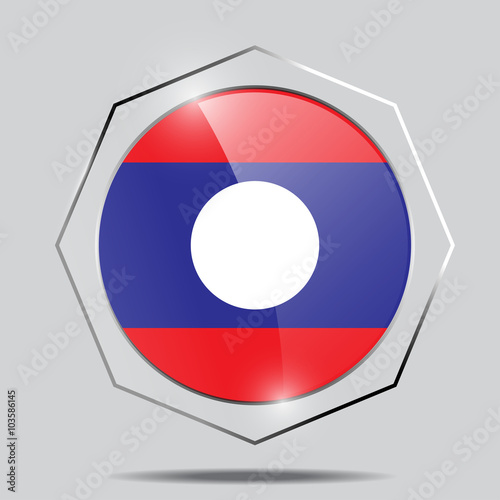 Button Flag of Laos Free Download Button Flag of Laos - GFXLoad
