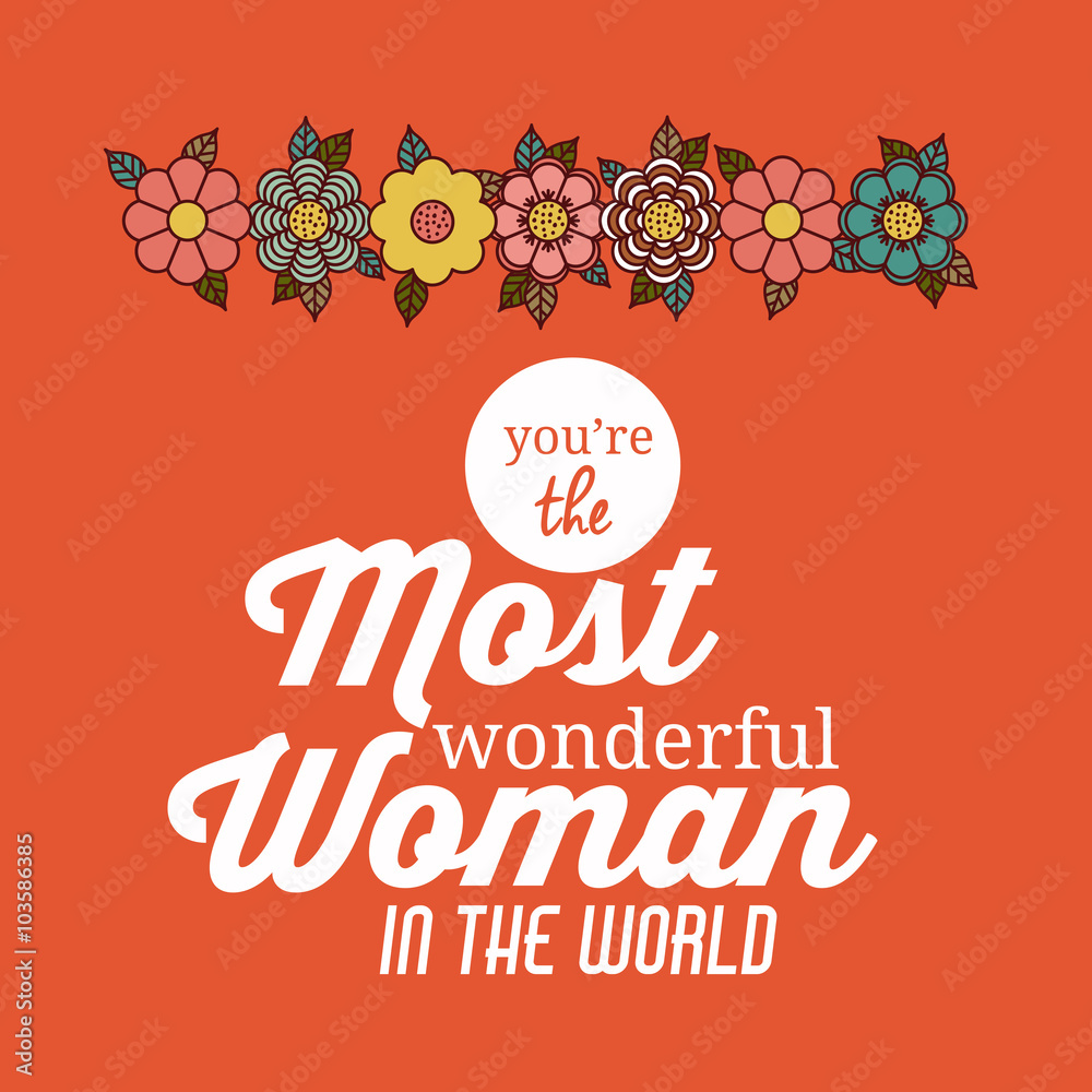 Fototapeta premium happy womens day design 