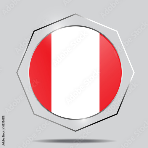 Free Download Button Flag of Peru - GFXLoad