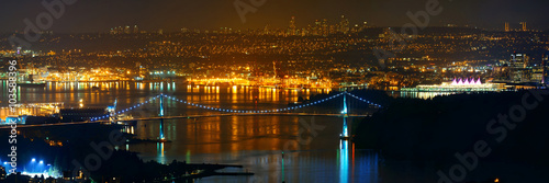 Vancouver city night