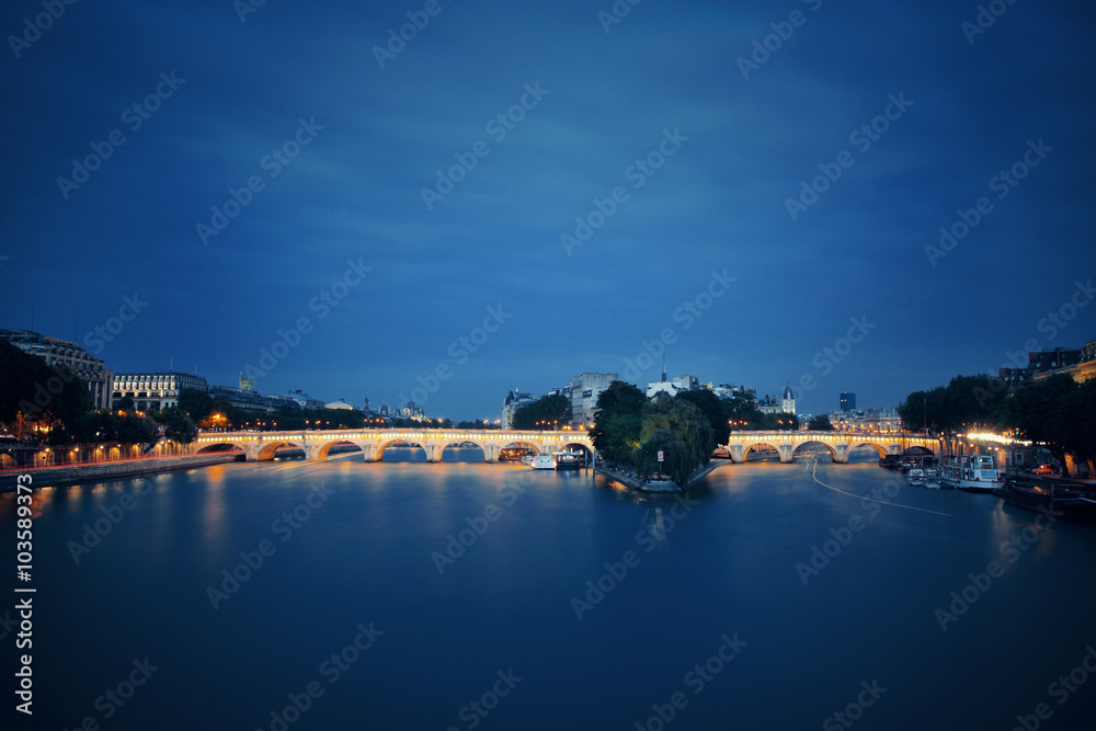 Fototapeta premium River Seine
