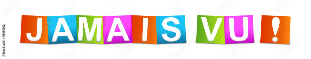 Fototapeta premium jamais vu couleurs