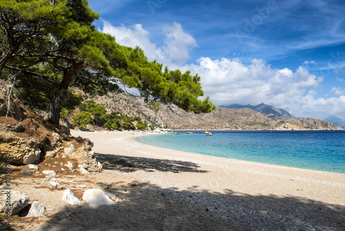 Apella beach on Karpathos island, Greece