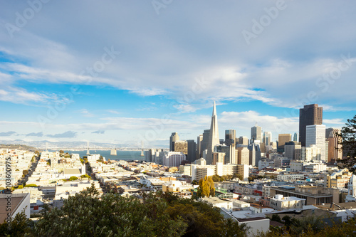 cityscape of San Francisco and skyline