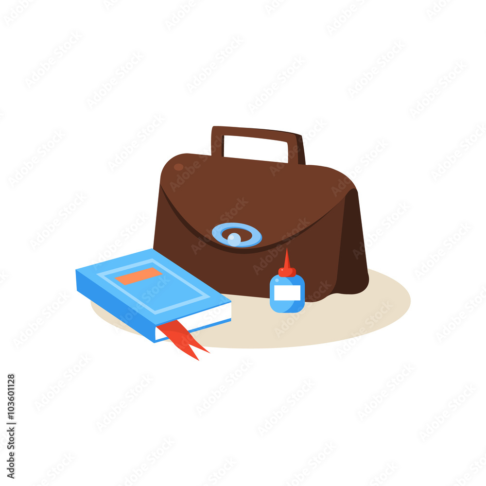 Teacher Workplace. Education Design Vector Illustration Teacher Workplace. Education Design Vector Illustration