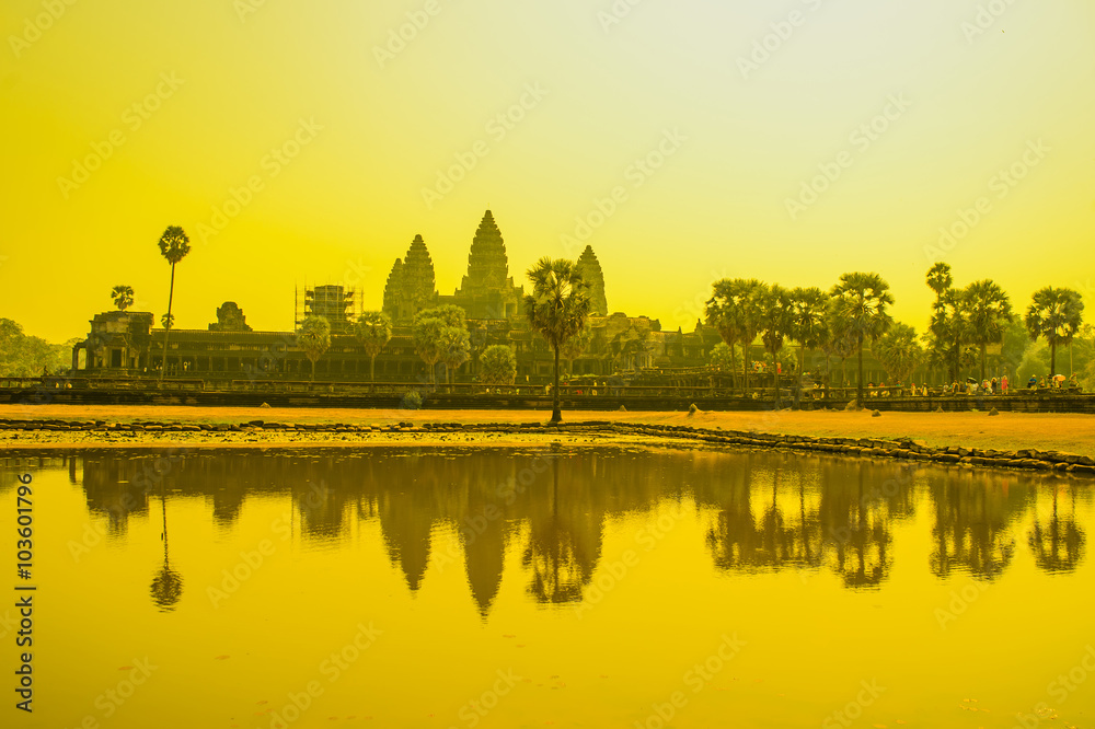 Fototapeta premium Ankor Wat,Siem Reap,Cambodia. 