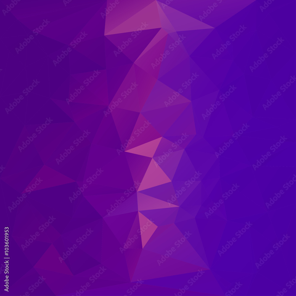 Polygonal mosaic background in violet and pink colors Polygonal mosaic background in violet and pink colors