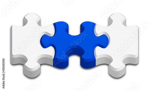Leadership | Cohesion | Puzzle Pieces 3D