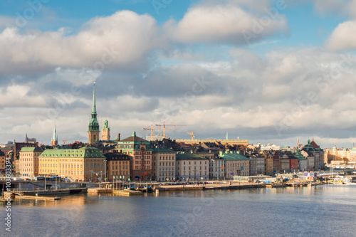 skyline of Stockholm, Sweden © neirfy