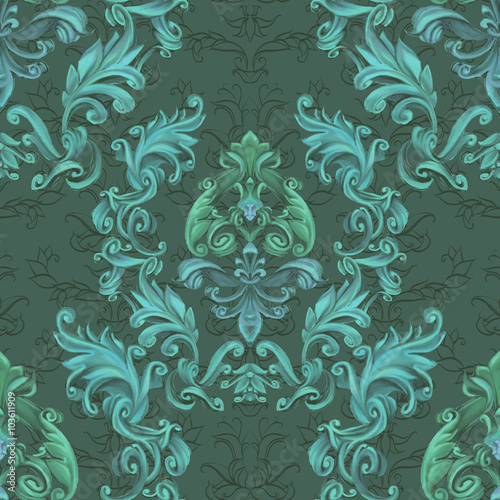 decorative elements in vintage style for decoration layout, fram © tanshy