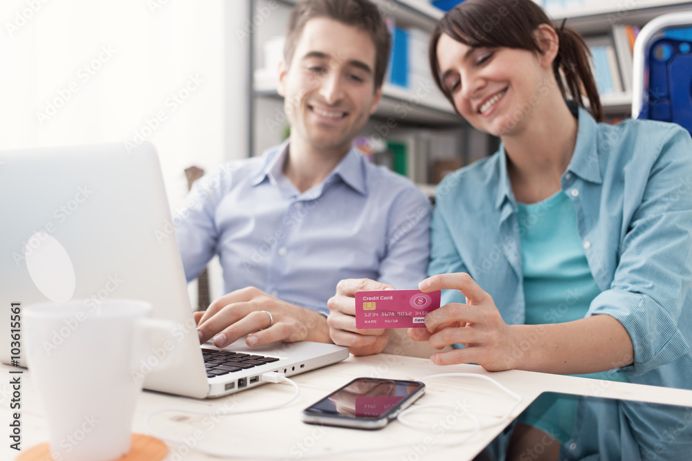 Online shopping at home Online shopping at home
