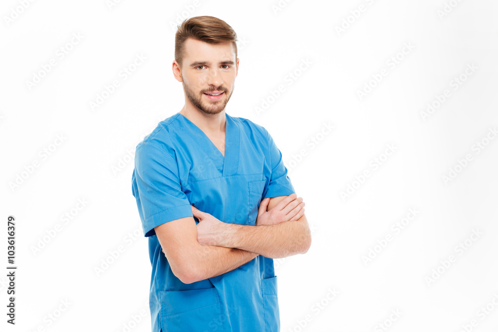 Happy male doctor Happy male doctor