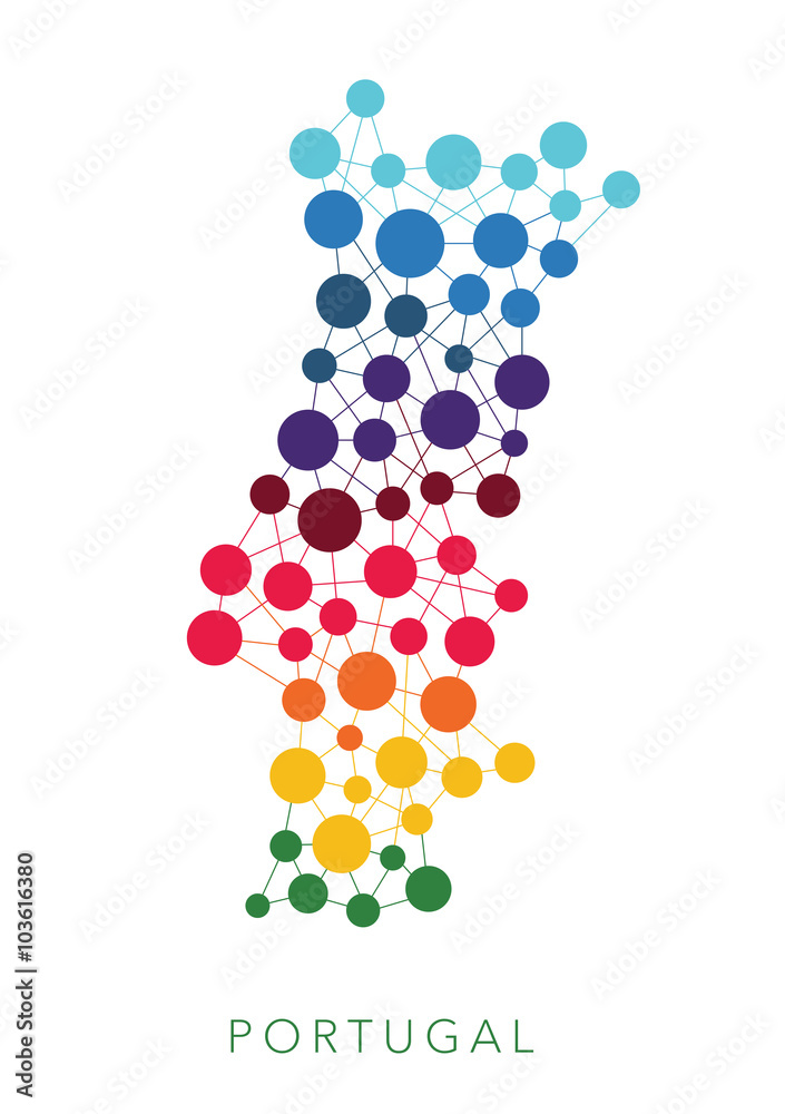 dotted texture Portugal vector background dotted texture Portugal vector background