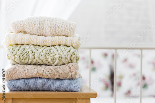 Stacked sweaters © fotofabrika