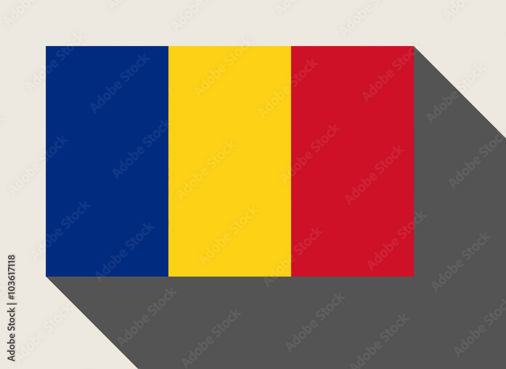 Fototapeta premium Romania flag