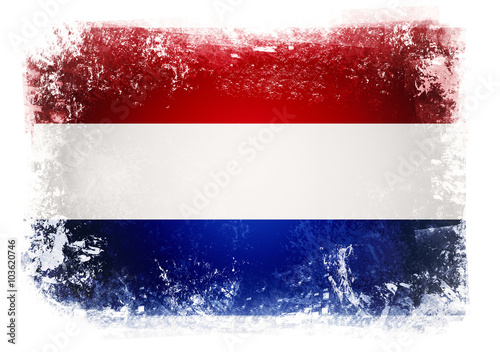 Plakat Flaga Holandii