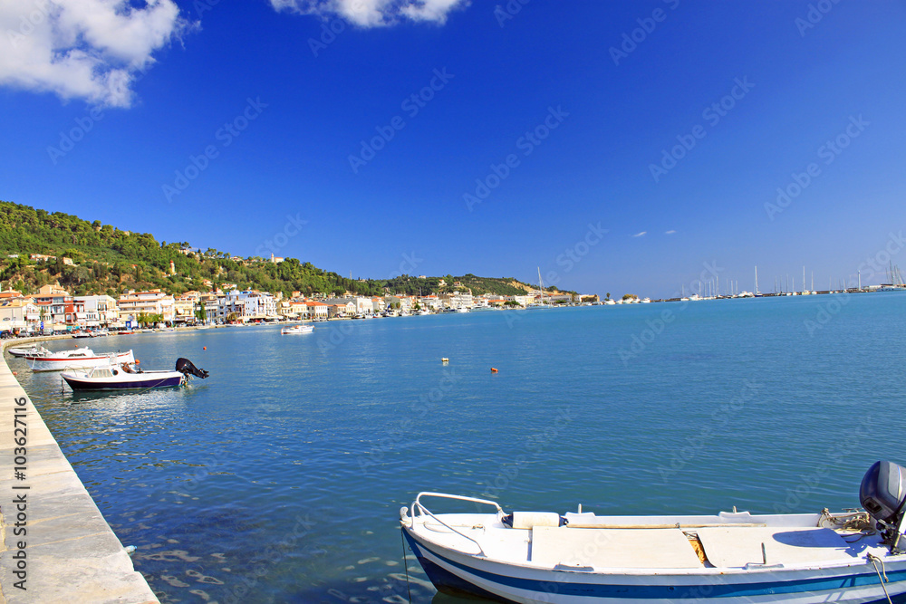 Port of Zakynthos town, Greece