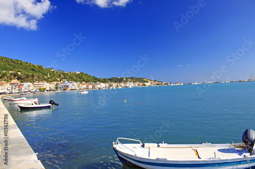 Port of Zakynthos town  Greece