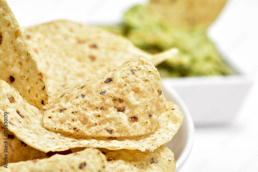 nachos and guacamole nachos and guacamole