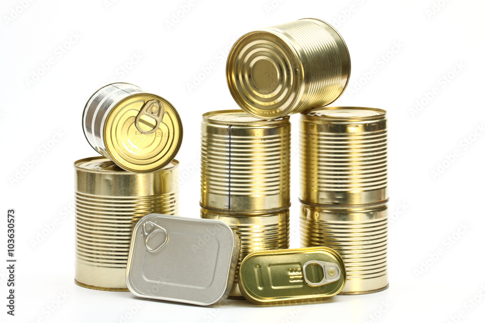 Pile of cans Pile of cans