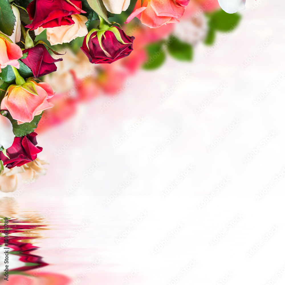 Obraz premium Floral background