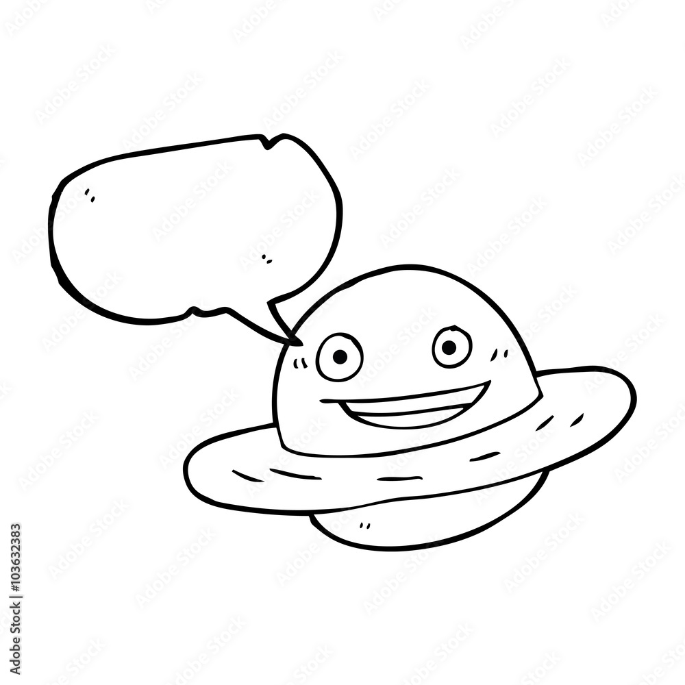 speech bubble cartoon planet speech bubble cartoon planet