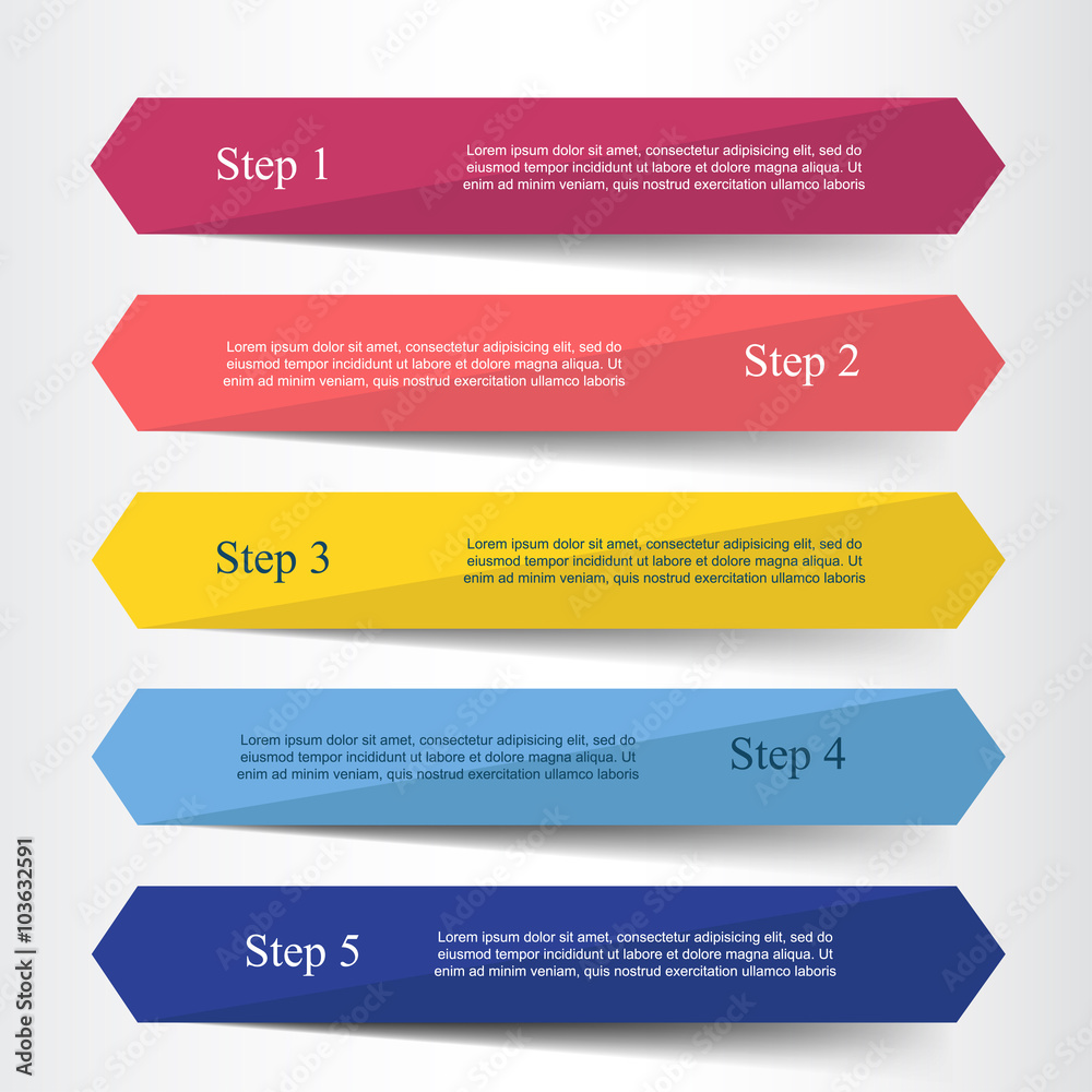 Vector lines arrows infographic. Vector lines arrows infographic.