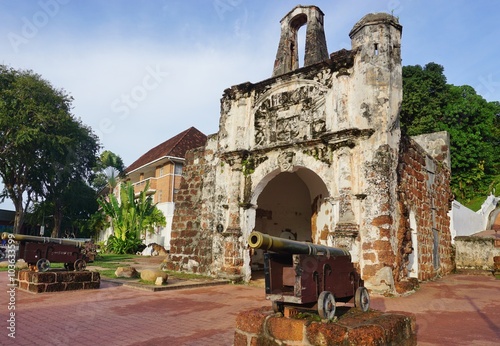     Ruins of the Kota A Famosa Portuguese Fortress in Malacca 

 photo