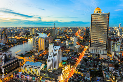 Photography Cityscape at Chaopraya