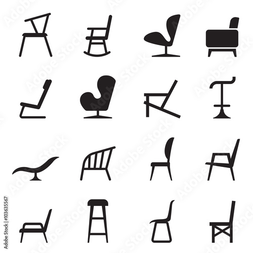 Chair icons