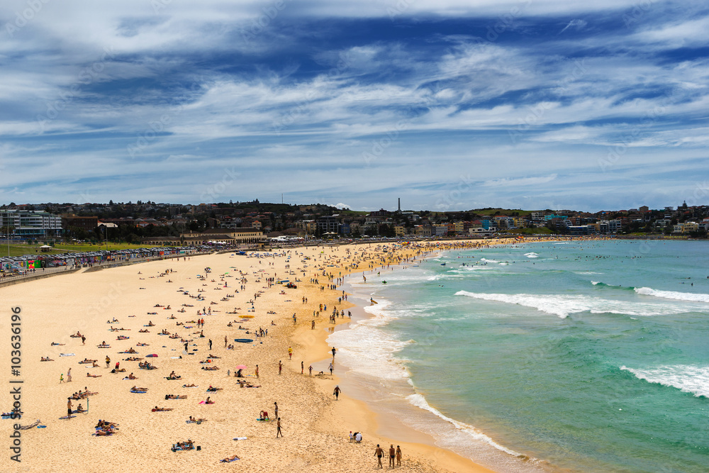 Bondi Beach in the city of Sydney