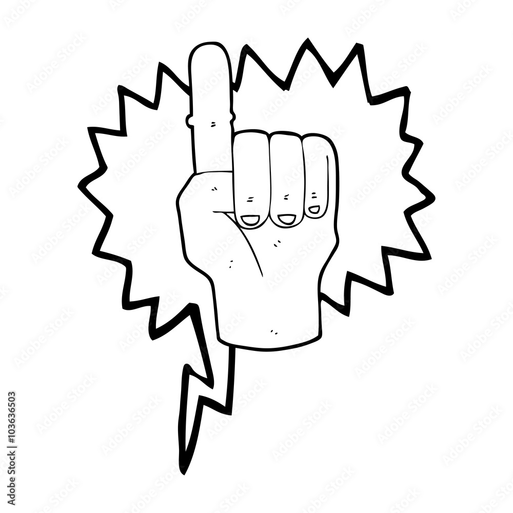 speech bubble cartoon pointing finger speech bubble cartoon pointing finger