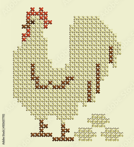 Easter embroidery 