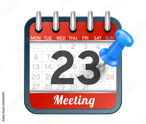 Vector illustration of icon day planner