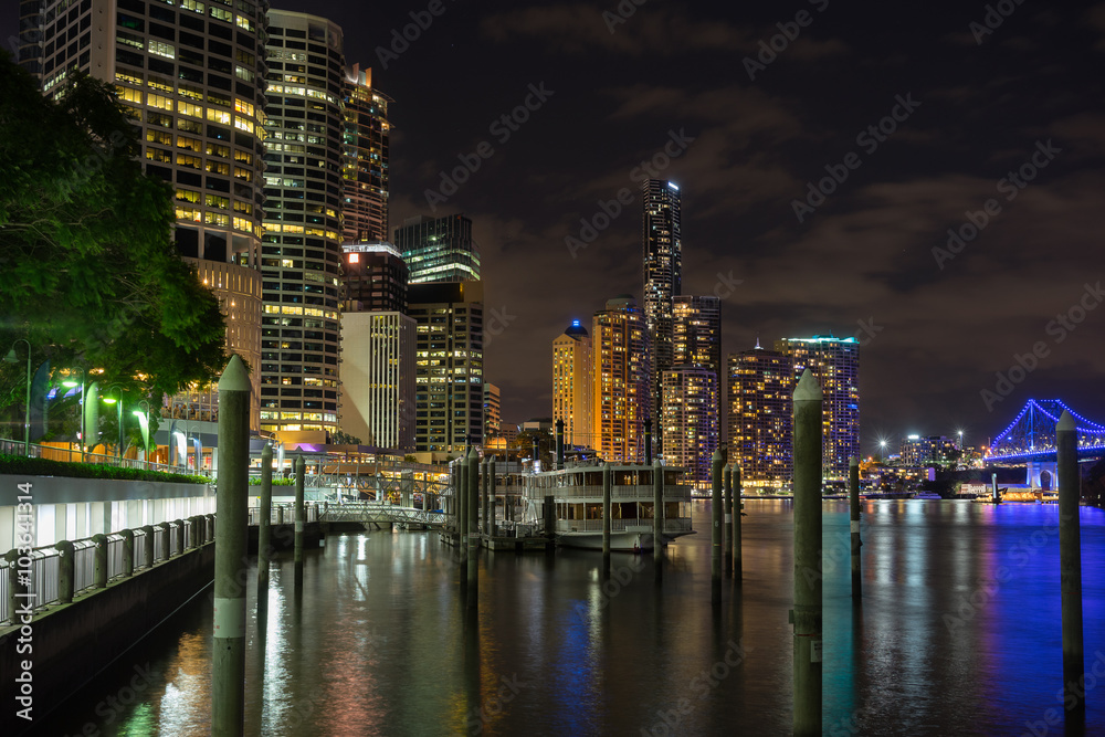 Fototapeta premium Brisbane waterfront
