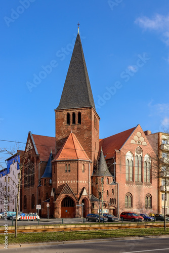Adventkirche im Berliner Bötzowviertel